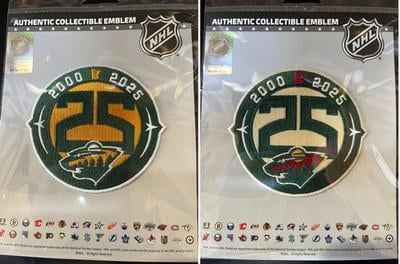 Which 25th Anniversary Patch for the 25th Anniversary Jersey?
