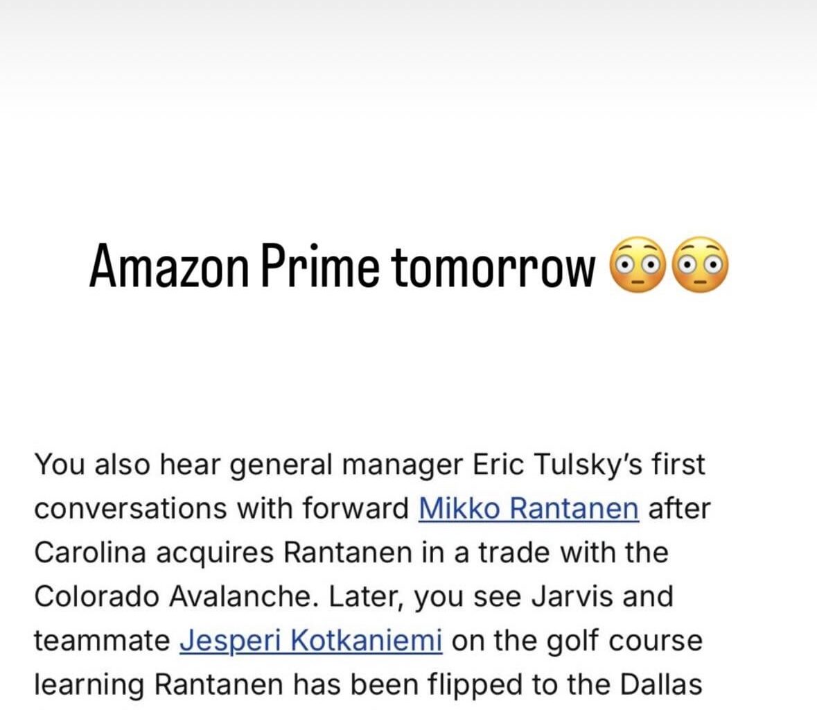 FACEOFF: Inside the NHL’s added teaser for Jarvy’s episode involves the Mikko Rantanen saga