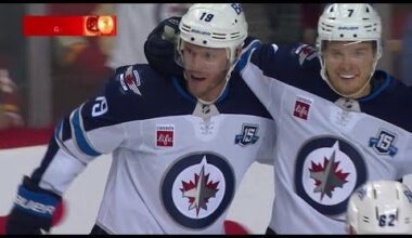 JONATHAN TOEWS scores 1ST goal as a Winnipeg Jet ☝️✈️🚨