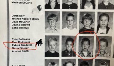 Patrick Sandoval in Kindergarten