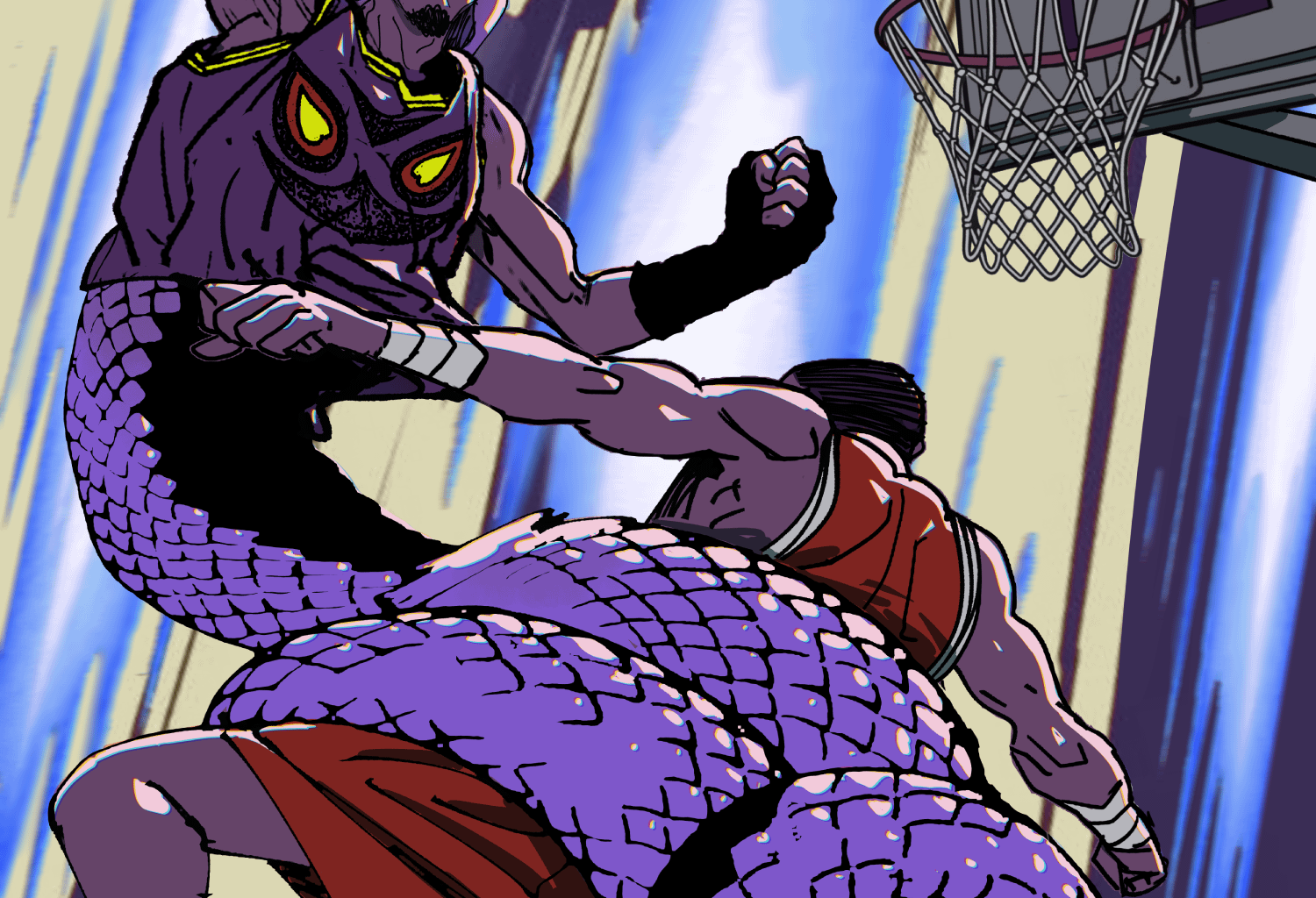 [OC] Herb Jones and his constricting defense join the Okaymon NBA x Pokemon project!