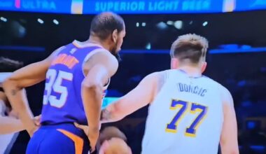 Durant on the Luka trade: “Luka Doncic is a 25 yr old superstar who's expected to be there [in Dallas] for the rest of his career. He probably shed a tear for real when he got traded. And then you go into LA, you look at that situation, it's like damn this is actually pretty cool to be out here too”