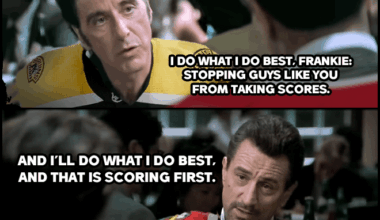 Frankie Firstgoals is unintimidated by Boston