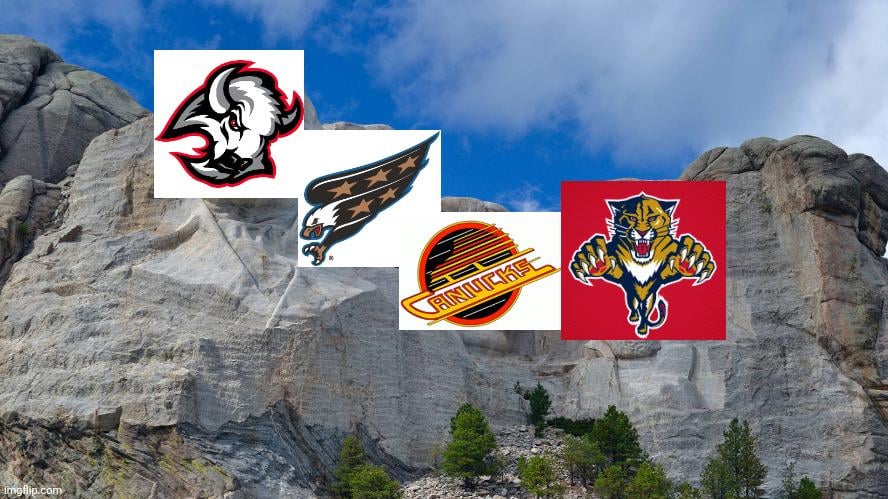 What is on your Mt. Rushmore of retro/alt logo's? This is mine