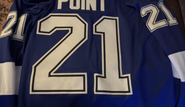 My early birthday present arrived just in time for the Preds game on the 28th ❤️