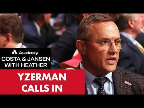 Steve Yzerman On The Red Wings Hot Start | Costa and Jansen