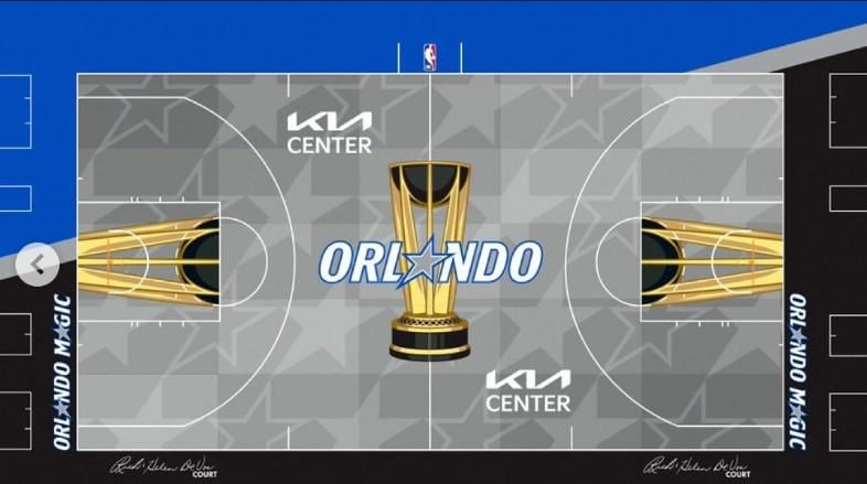 New Court for the NBA Cup