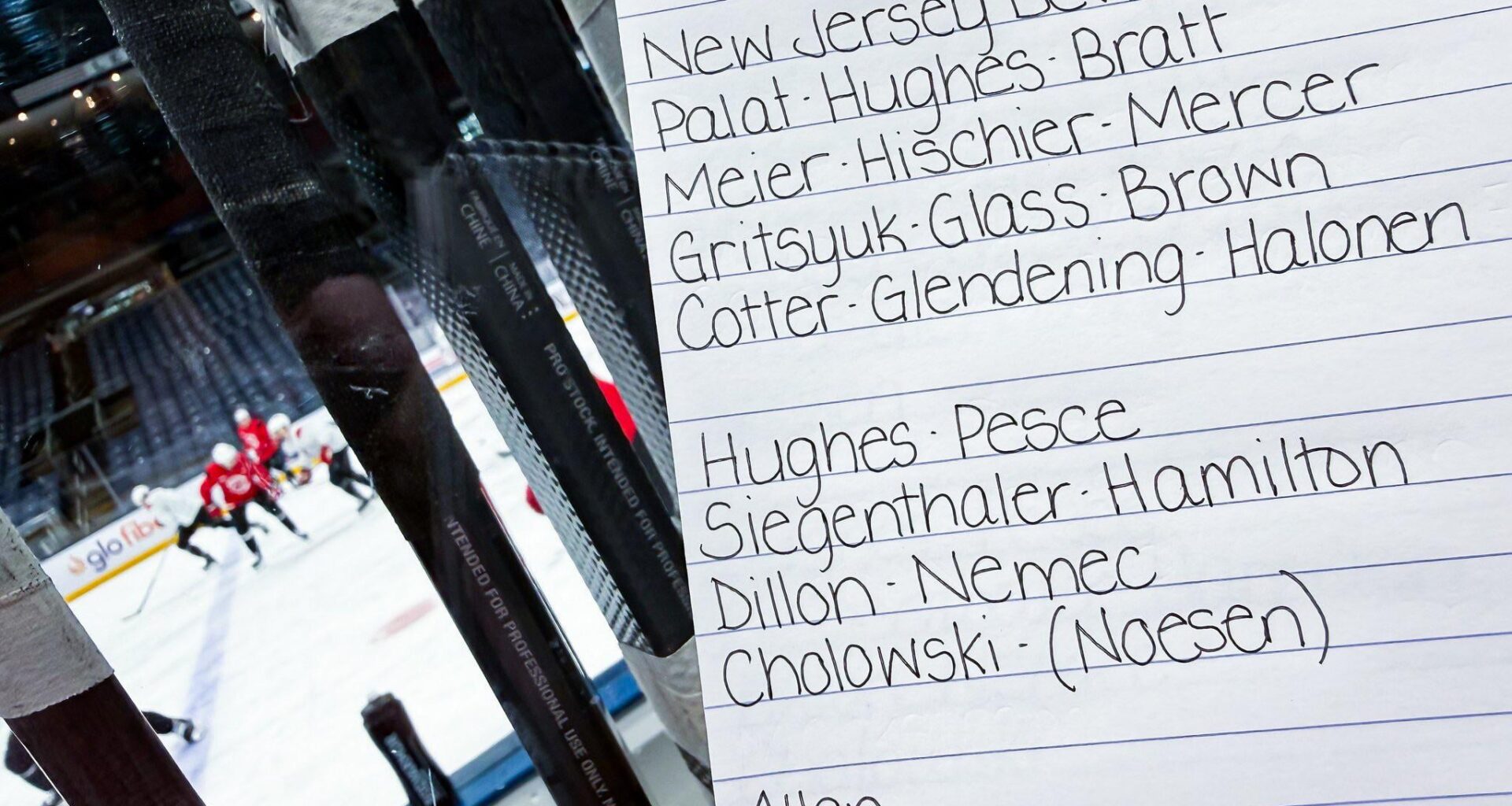 10/13 Morning Skate - Jake Allen starting. Halonen in with MacEwen out (MacEwen did not finish the game vs TBL).