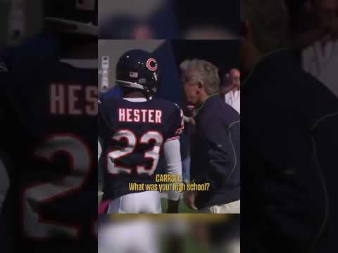 [espnthrowback] mic'd up moment of Devin Hester asking why he never got recruited to USC