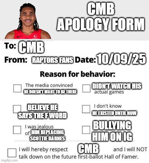 Collin Murray Boyles Apology Form