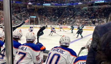 If your birthday’s during hockey season, you have to go to a Kraken game to celebrate. Those are the rules! 😂