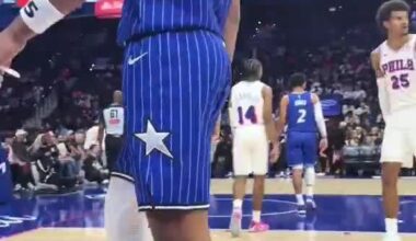 [Paolo Banchero] after a fan asks him to score 2 more points: “You’re betting on preseason bro? You’re addicted. It’s preseason bro, relax.”