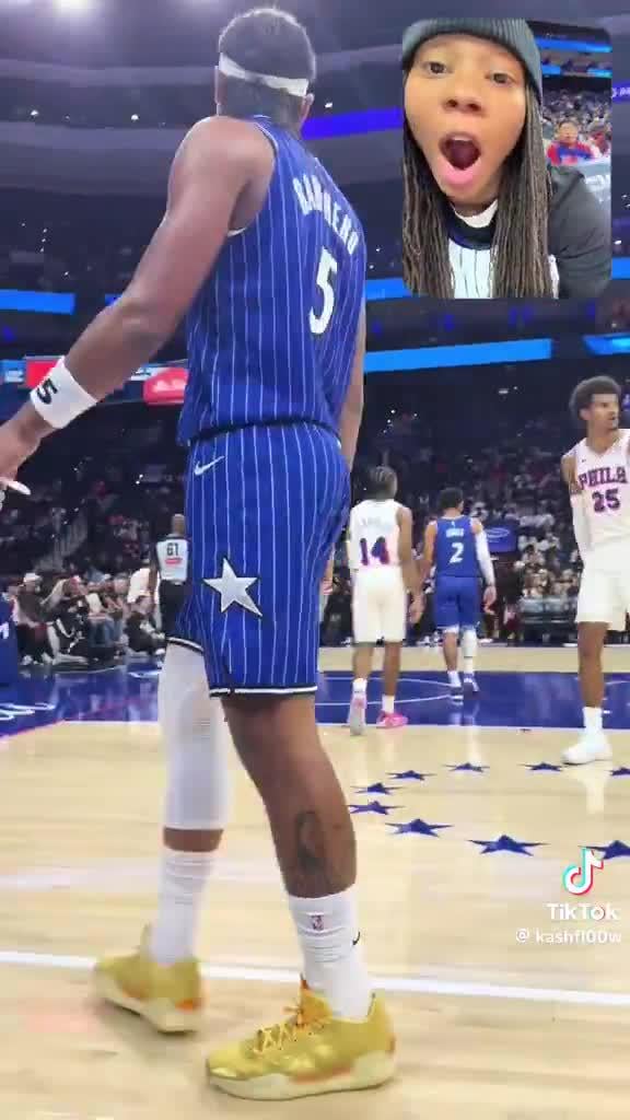 [Paolo Banchero] after a fan asks him to score 2 more points: “You’re betting on preseason bro? You’re addicted. It’s preseason bro, relax.”