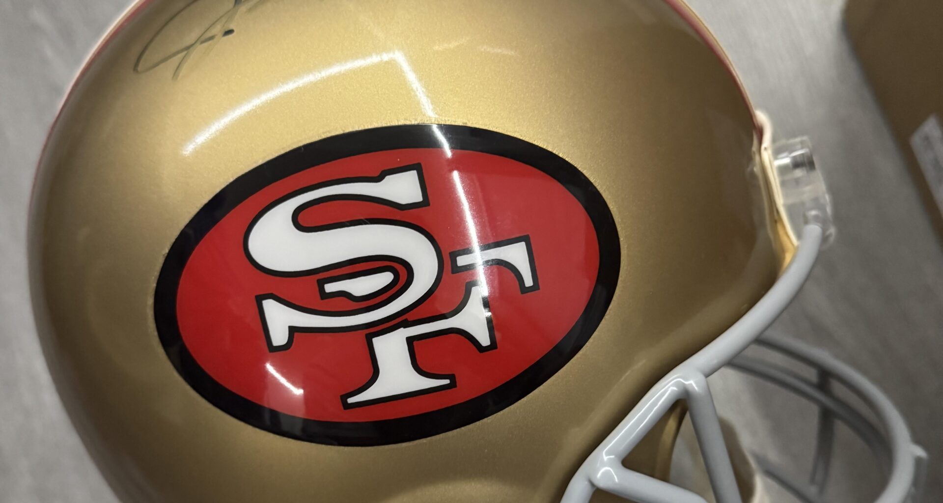 My Joe Montana Signed NFL Proline Authentic Helmet