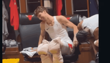 Josh's IG Story on Buzelis 😂