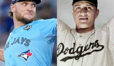 Trey Yesavage has the most strikeouts by a rookie in a single World Series game at 12 and counting, breaking Don Newcombe's previous record of 11 that he set in 1949.