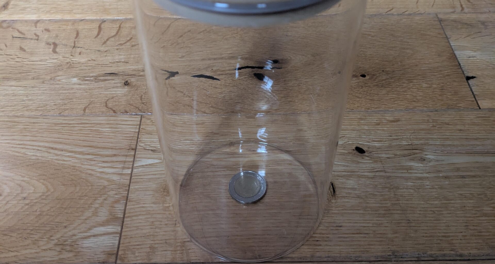 For every loss I put €2 euro in this jar for charity: Game 1/82