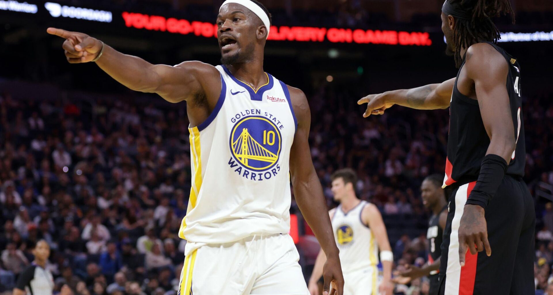 [Jimmy Butler] "All that noise and chaos paid off in a major way. Everywhere starts off great, but then you know someone has to be the bad guy, and it gets to be me. I'm always the one doing something unbearable all of a sudden... But being here, they've only got one goal. Ain't no hidden agendas."