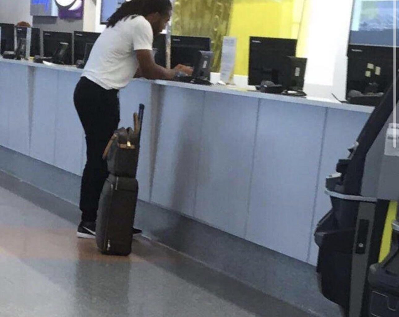 AJ Brown spotted in Boston