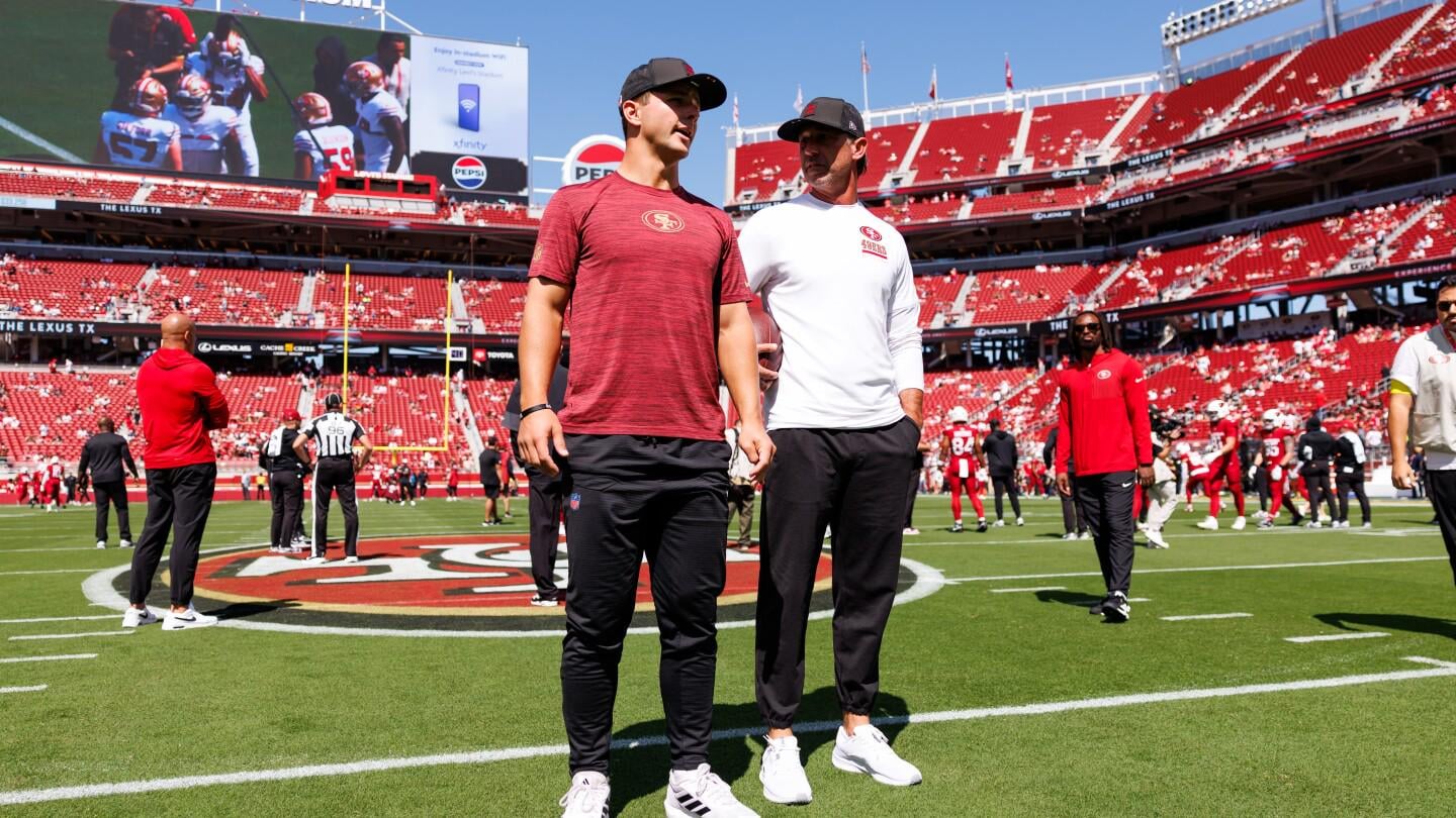 Kyle Shanahan: 49ers won't let players return until they hit full speed from before injury