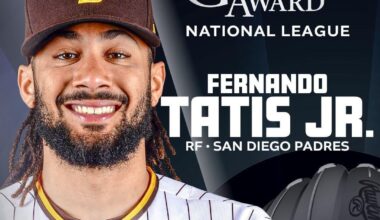 [Rawlings] Introducing the 2025 American and National League Platinum Glove Award Winners! Congratulations to Bobby Witt Jr. & Fernando Tatis Jr!