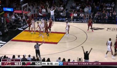 [Highlight] After starting 0-6 from downtown, Sam Merrill hits 4 threes on 4 straight possessions to tie the game