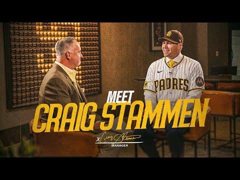 [San Diego Padres] Meet the Padres New Manager, Craig Stammen
