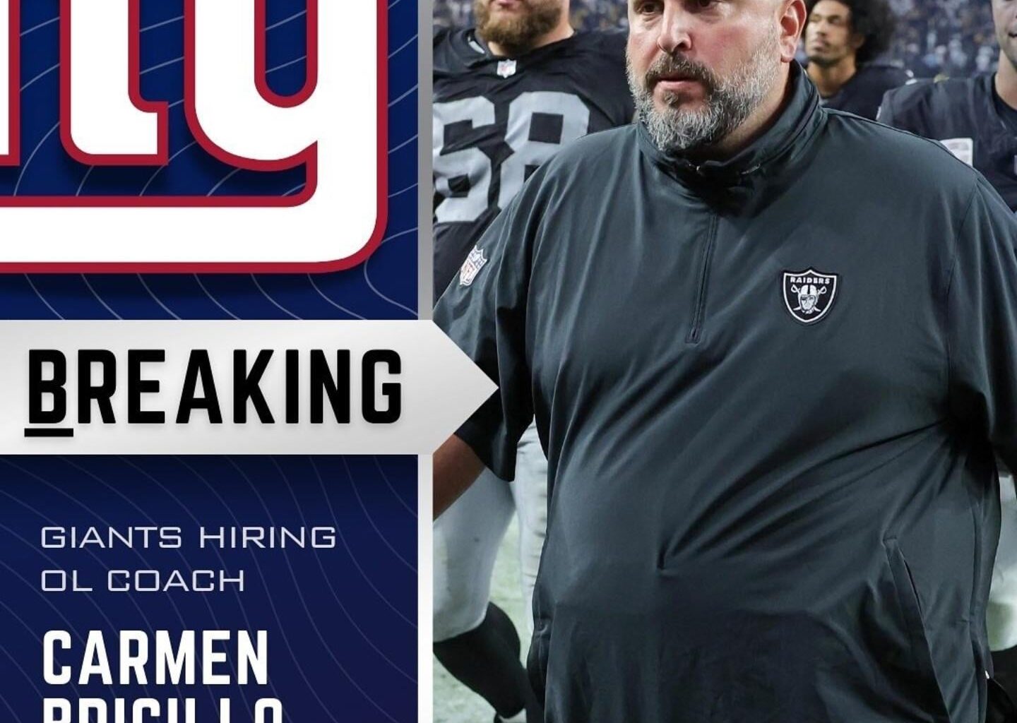 Our offensive line pretty much went from last to top 10 in the league. Best giant's hire in last 10 years.