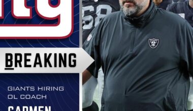 Our offensive line pretty much went from last to top 10 in the league. Best giant's hire in last 10 years.