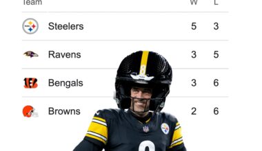 Ladies and Gentlemen.... somehow we are still atop the AFC north.