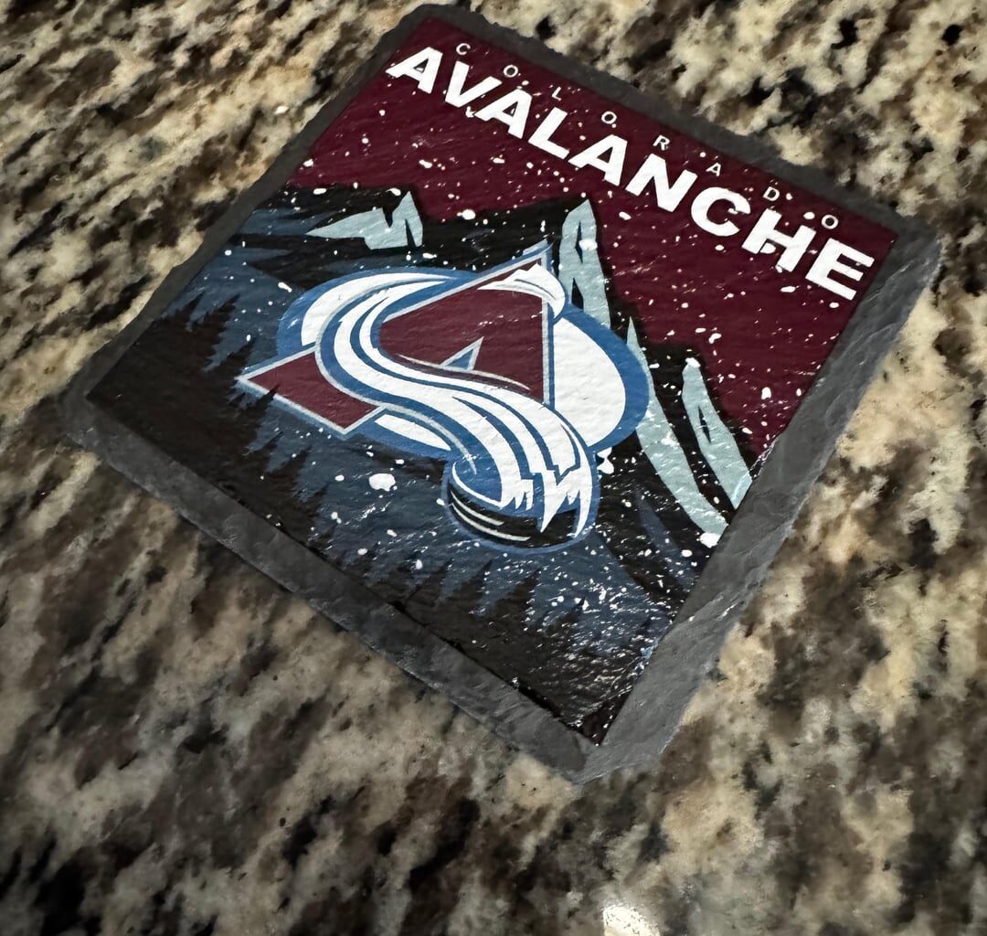 [Giveaway] I made a set of UV Printed Avs Slate Coasters. Best retro video game "Glitch Goal" story wins them!
