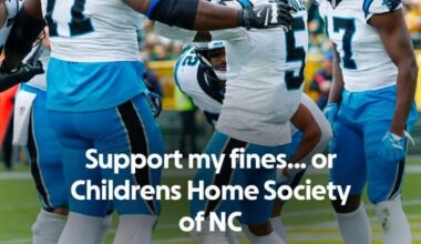 Rico setting up a Go fund me for his fines (even though it’s going to charity). Currently at 18k raised.