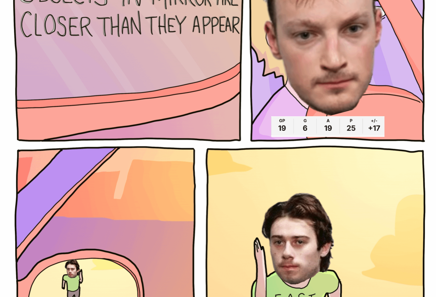 The Norris race is back on