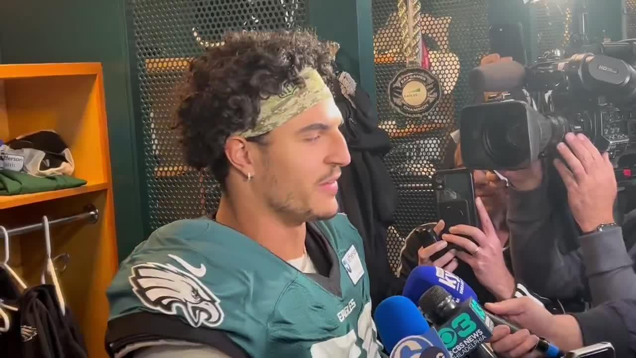 [McManus] Jaelan Phillips on joining the Eagles. "This is literally the greatest thing thats ever happened to me