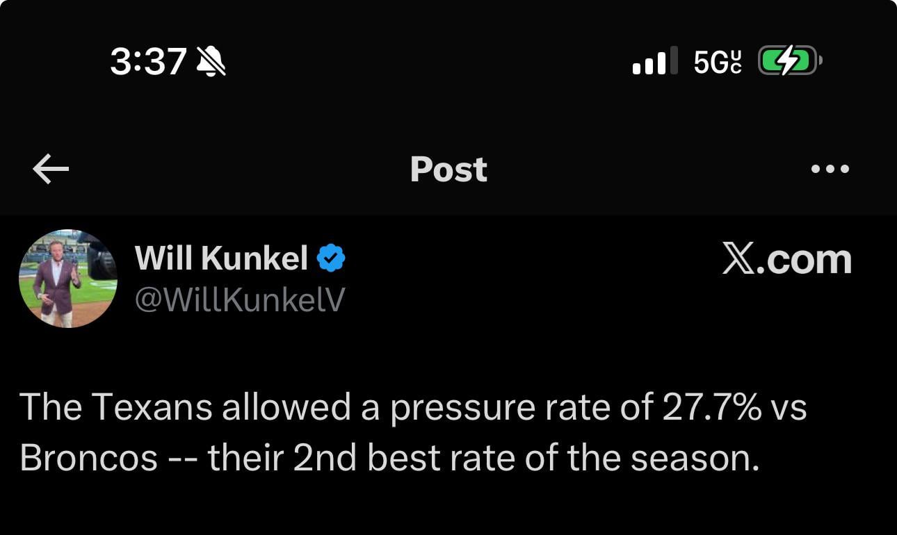 O-Line has improved at pass pro at least