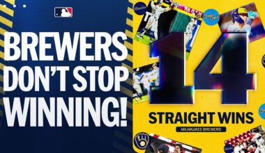HIGHLIGHTS FROM ALL 14 WINS! | Brewers set FRANCHISE RECORD with 14-game win streak