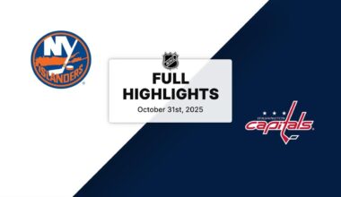 NHL Highlights | Islanders vs. Capitals | October 31, 2025
