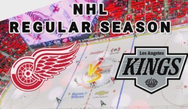Los Angeles Kings vs Detroit Red Wings | 2025 NHL Regular Season Live Play by Play Score