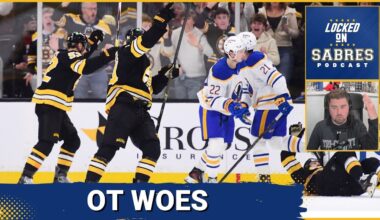 The Buffalo Sabres cannot figure out 3-on-3 overtime in another loss to the Bruins