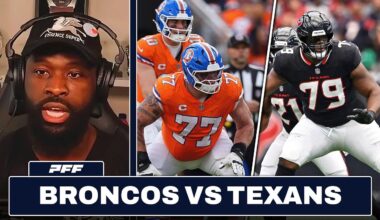 Breaking Down Broncos vs. Texans with 5-Time Pro Bowl Tackle, Terron Armstead | PFF