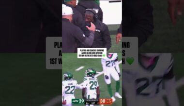 the squad knows how much this means to him 🔥