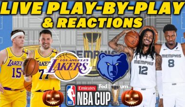 Los Angeles Lakers vs Memphis Grizzlies | Live Play-By-Play & Reactions