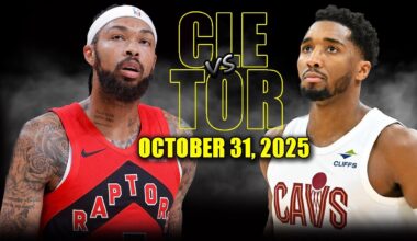 Cleveland Cavaliers vs Toronto Raptors Full Game Highlights - October 31, 2025 | NBA Season