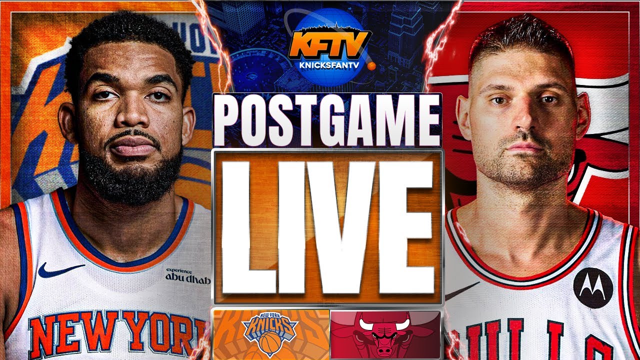 Knicks vs Bulls Post Game Show | Live Calls and Reactions! EP 644
