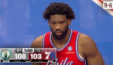 76ers vs. Celtics Ending - Final Minute | October 31, 2025