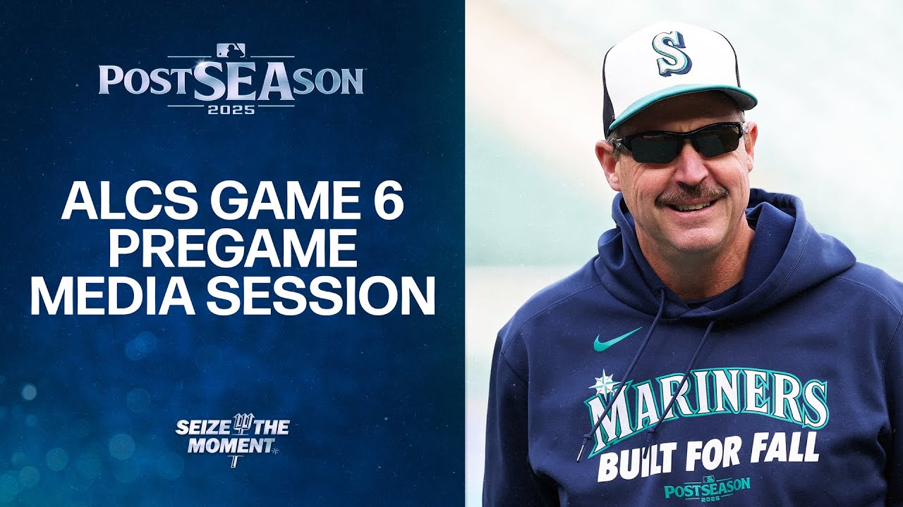Mariners ALCS Game 6 Pregame News Conference