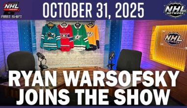 San Jose Sharks head coach Ryan Warsofsky joins the show | October 31, 2025
