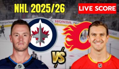 🔴 Winnipeg Jets vs Calgary Flames | EN VIVO NHL | Live Score Update