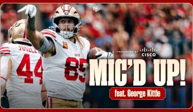 Mic’d Up: George Kittle Celebrates National Tight Ends Day | 49ers