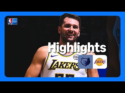 Memphis Grizzlies vs. Los Angeles Lakers | NBA Highlights